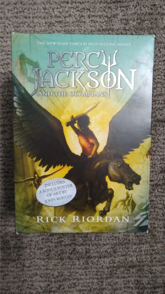 Gently Used Percy Jackson Series