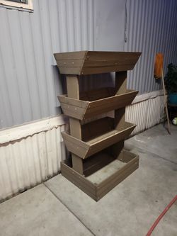 Maceta De Madera