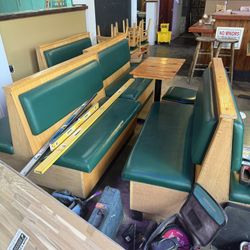 Restaurant Style Booths 
