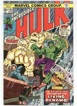 Marvel Incredible Hulk #183