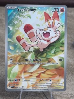 Scorbunny Illustration Rare 225/217
