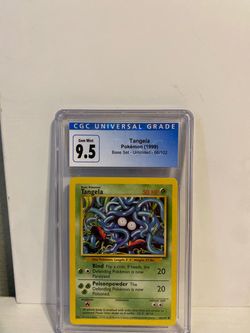 Tangela 1999 Pokémon Base Set CGC 9.5