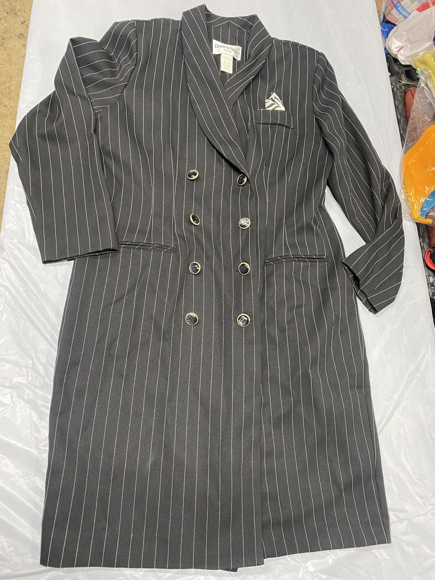 Vintage Style Danny And Nicole Blazer Dress/vest