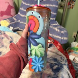 Colorful Starbucks Cup