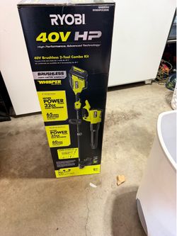 Ryobi 40V Brushless 2-Tool Combo Kit *** brand new
