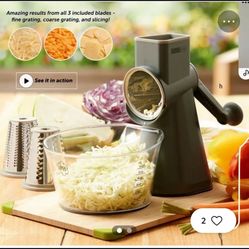 Rallador De Queso Giratorio Nuevo De Princess House 