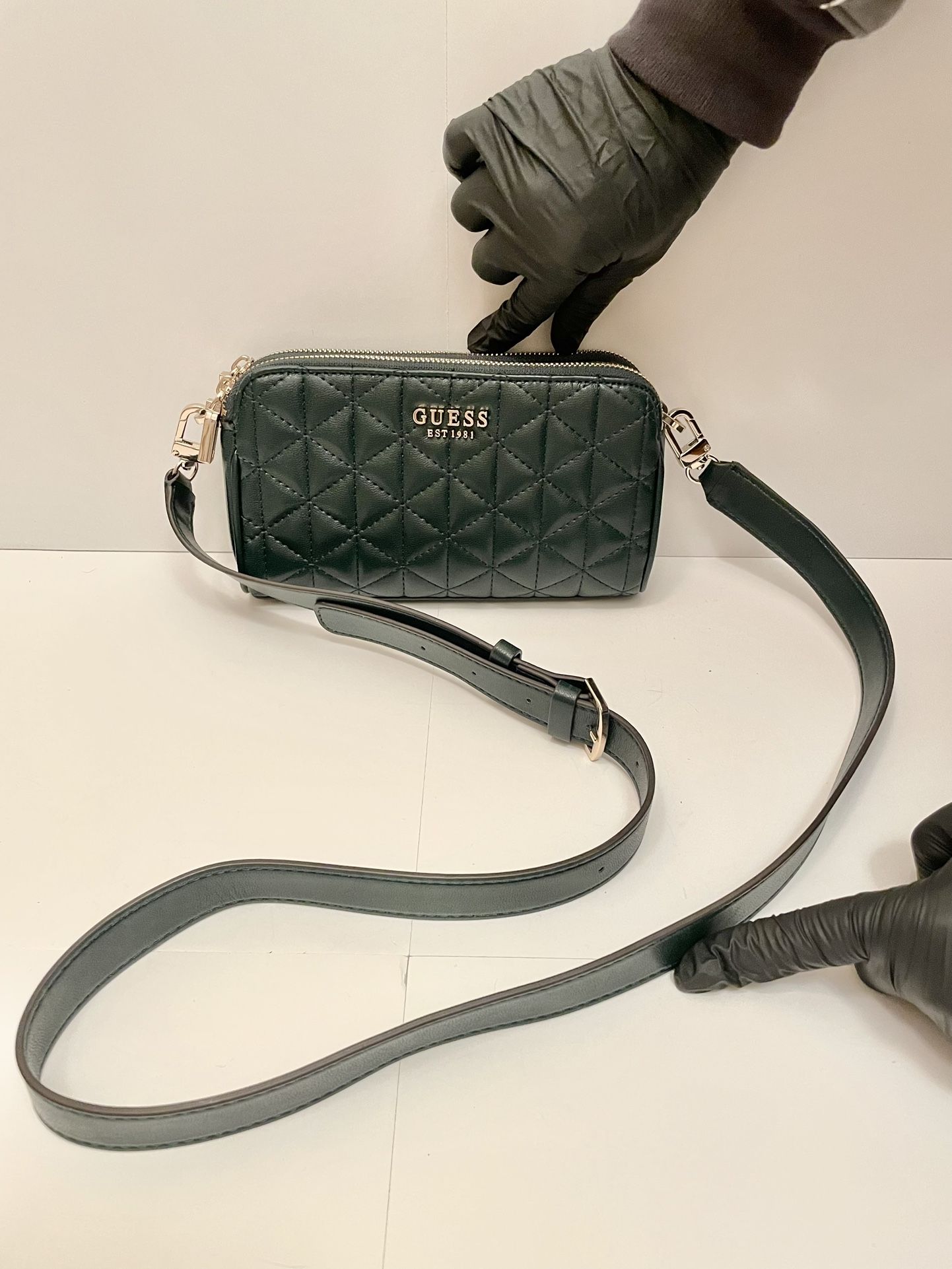 GUESS Women's Kori Status Crossbody Bag
