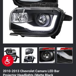 Unopened 2010-2013 Chevrolet Camaro Headlights 