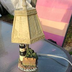 Vintage Small LightHouse Lamp