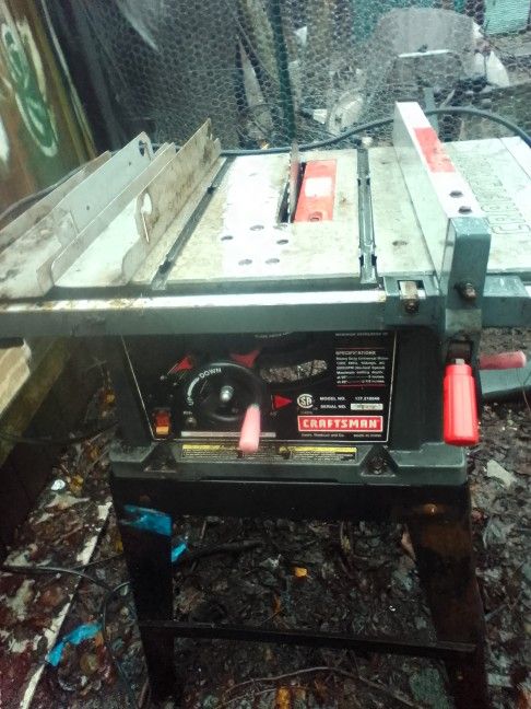 Craftsman Table Saw