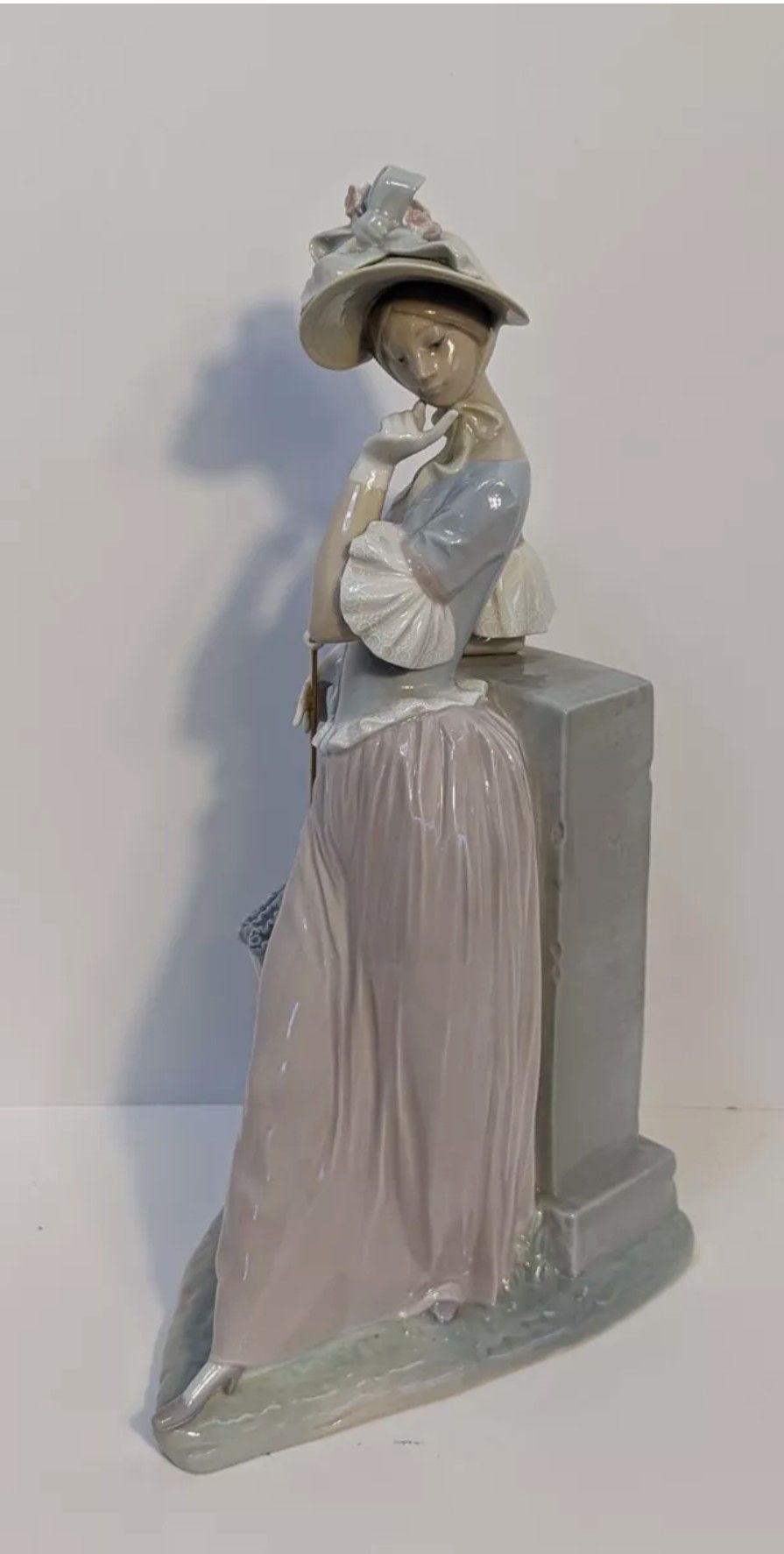Lladro Ladies with Parasols Esthetic Pose 15" Figurine - No Box