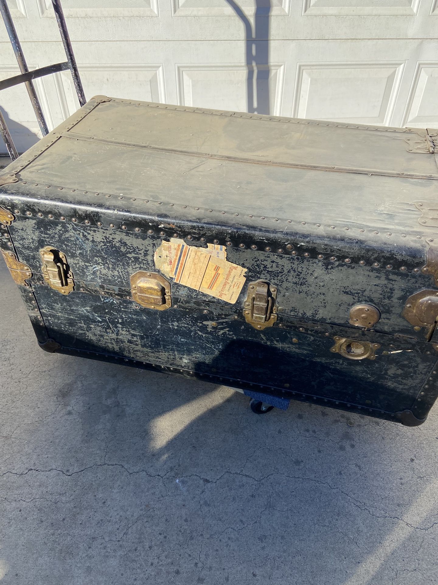 antique trunk
