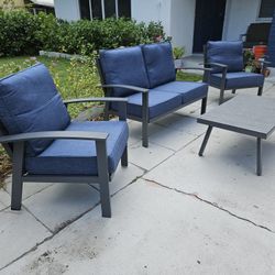 New And Assembled High Quality Aluminum Outdoor Patio Set