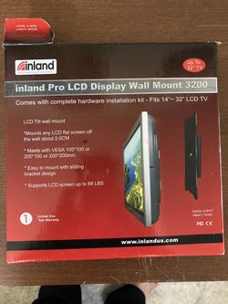 Brand New- LCD TV wall mount for up to 32 inches