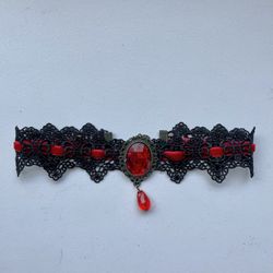 Red Ruby Choker