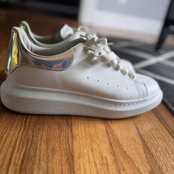 White Alexander McQueen Oversized Sneakers Men’s 44.5/US 11.5