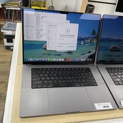 MacBook Pro 16” M1 Max 64GB RAM 2TB SSD 