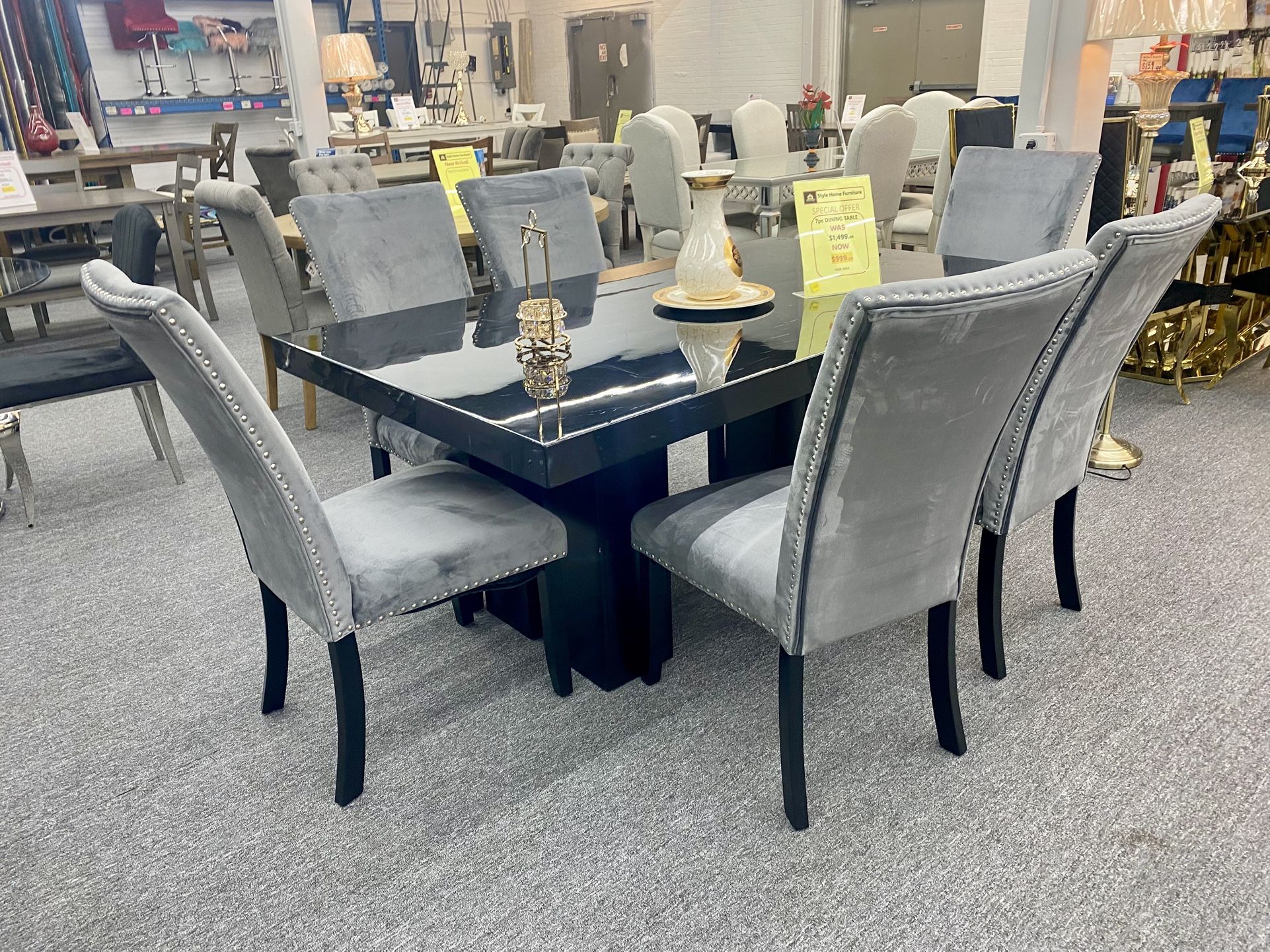 7pc Dinning Table Set $999