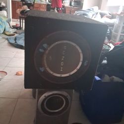 Speaker Box With Speaker It Works  But If Want Can Be Replaced With Another Obe Of Yours