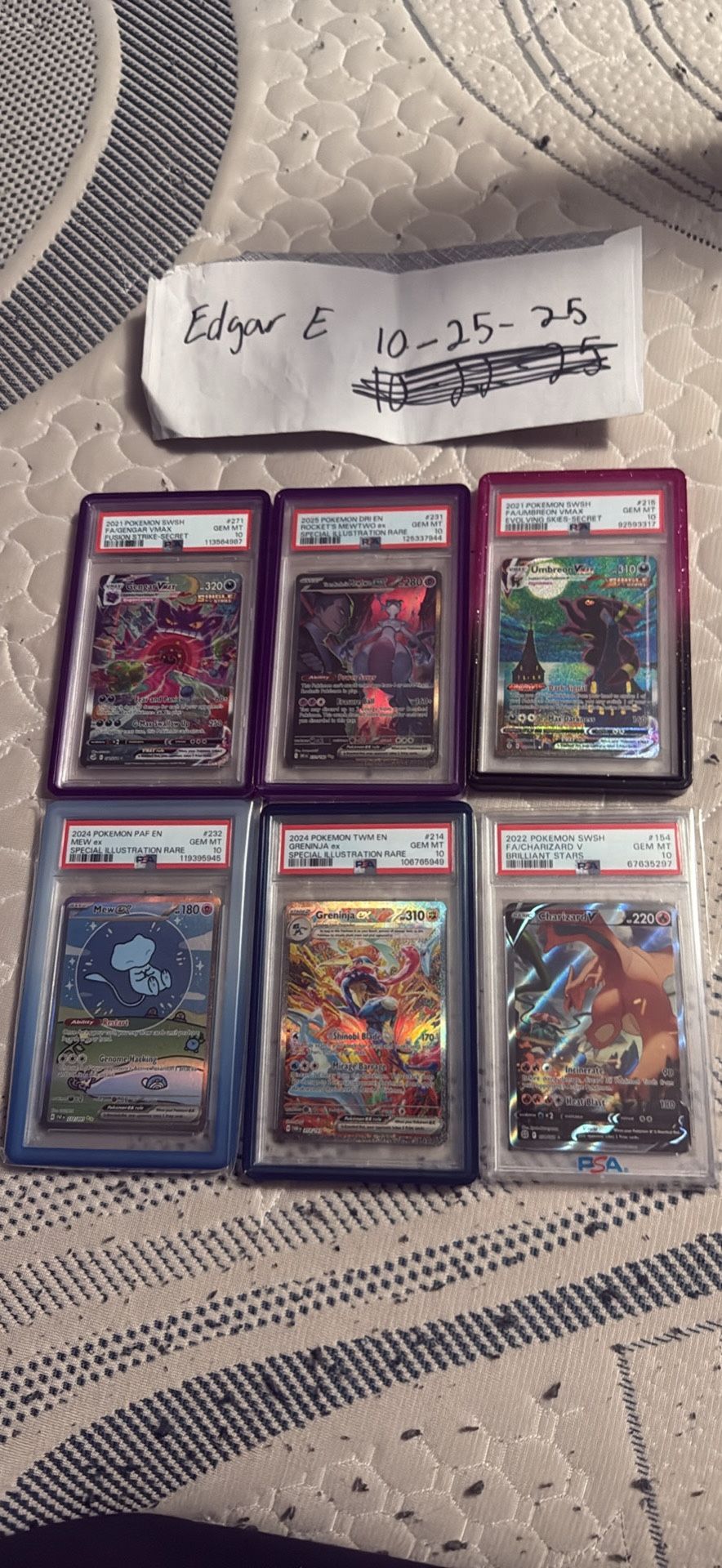 PSA 10’s Slabs For Sale