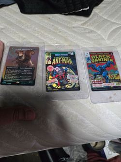 Marvel Mtg Magic the gathering black panther antman and squirrel girl