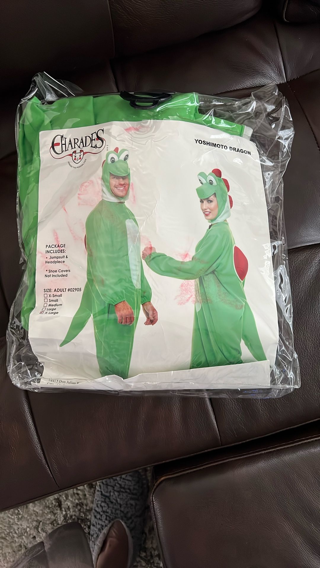 Yoshi Dragon XL Costume