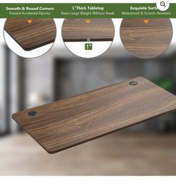 All new 48”x24” universal table top for standard