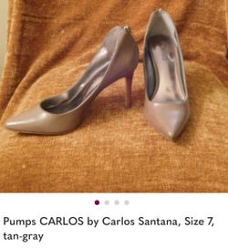 Carlos Santana pumps, size 7