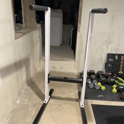 Body Sculpture Stationary Solid Dip Bar Tower