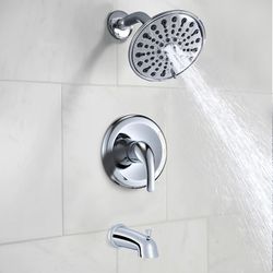  Shower Faucet Set with Tub Spout, AF513CH