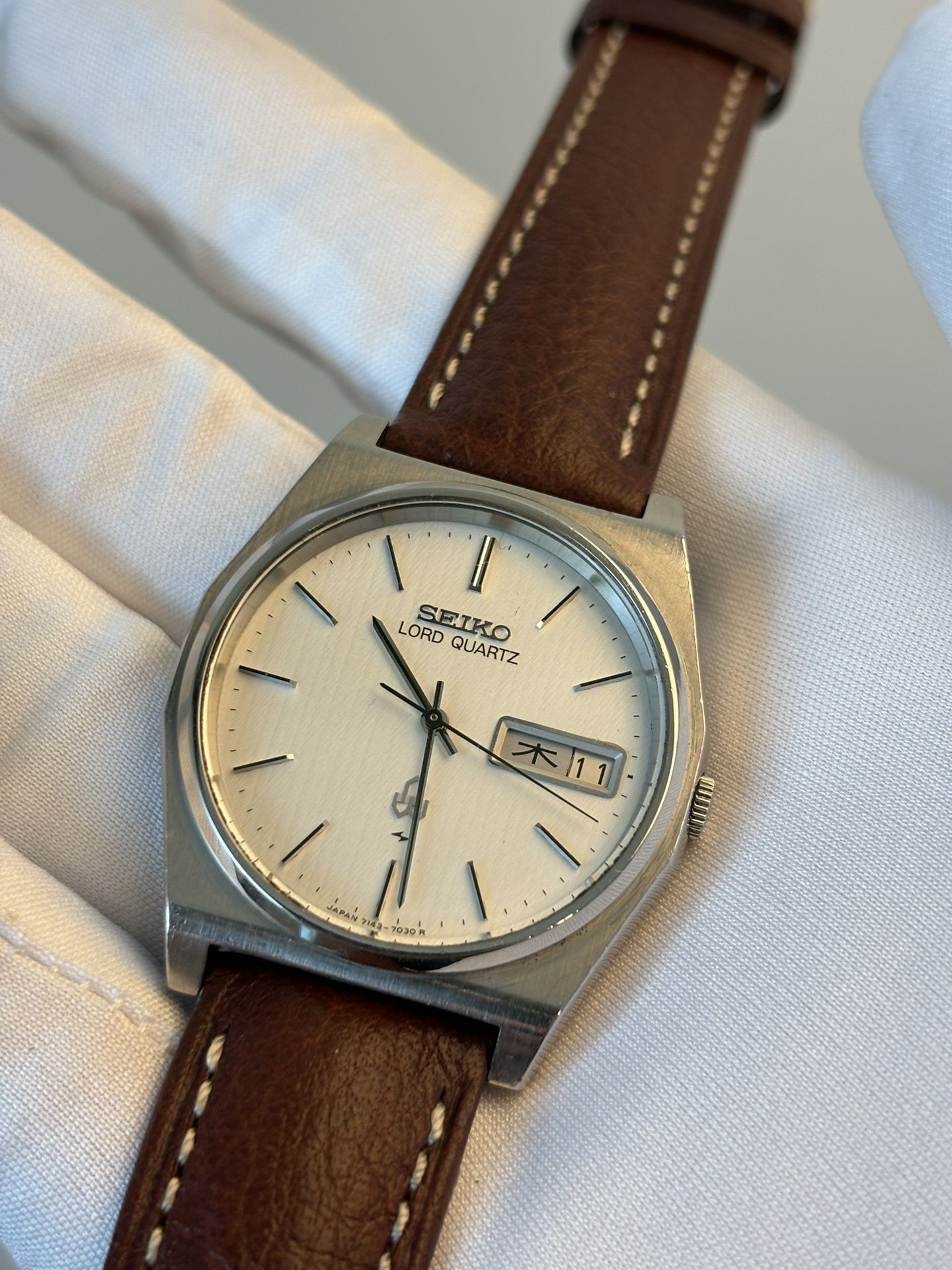 Seiko Lord Quartz White Dial