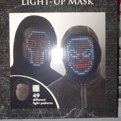 Light Up Halloween Mask