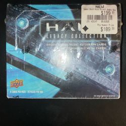 Upper Deck Halo Legacy Collection Unopened 