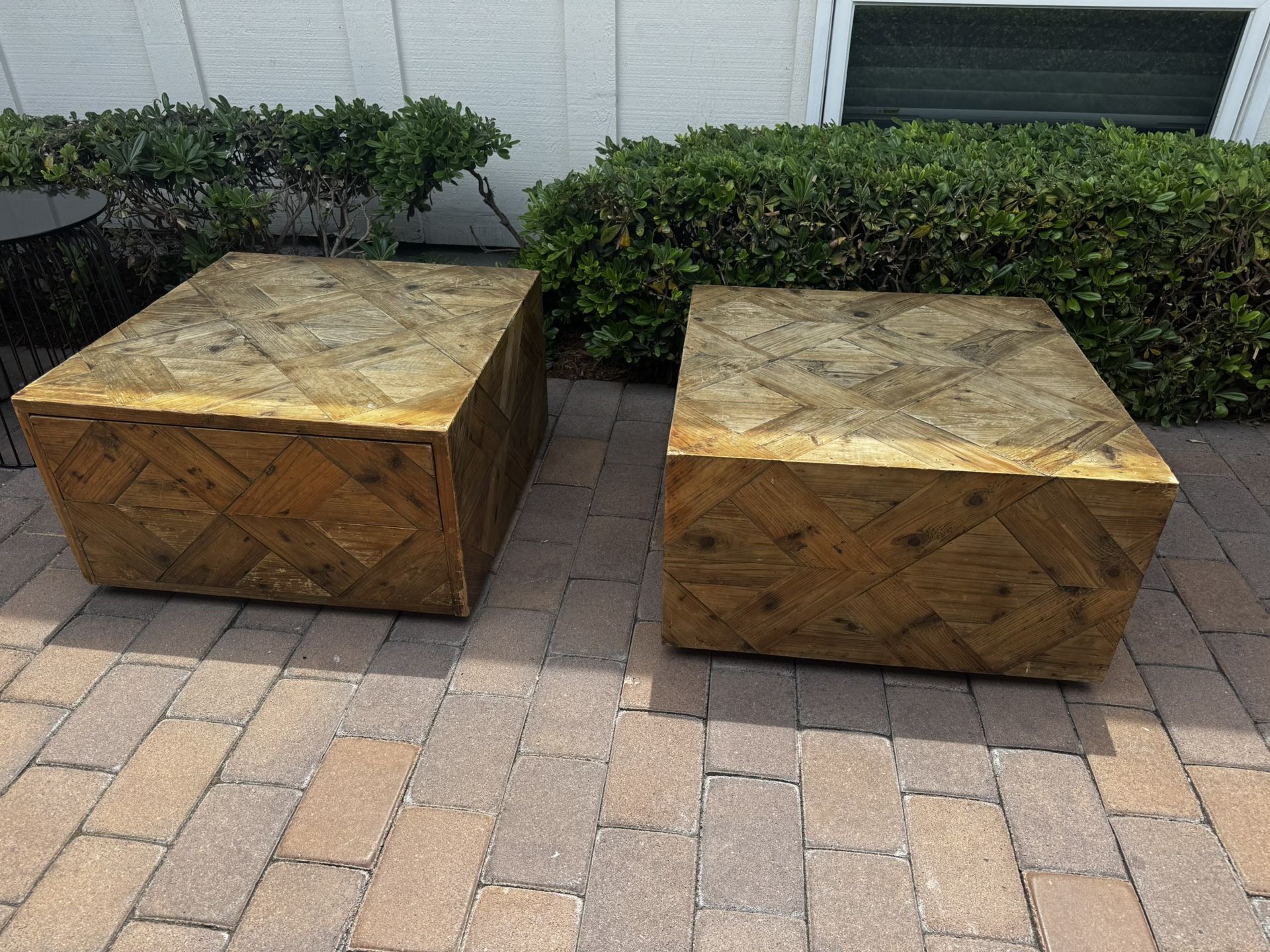 Coffee Table Set And End Tables