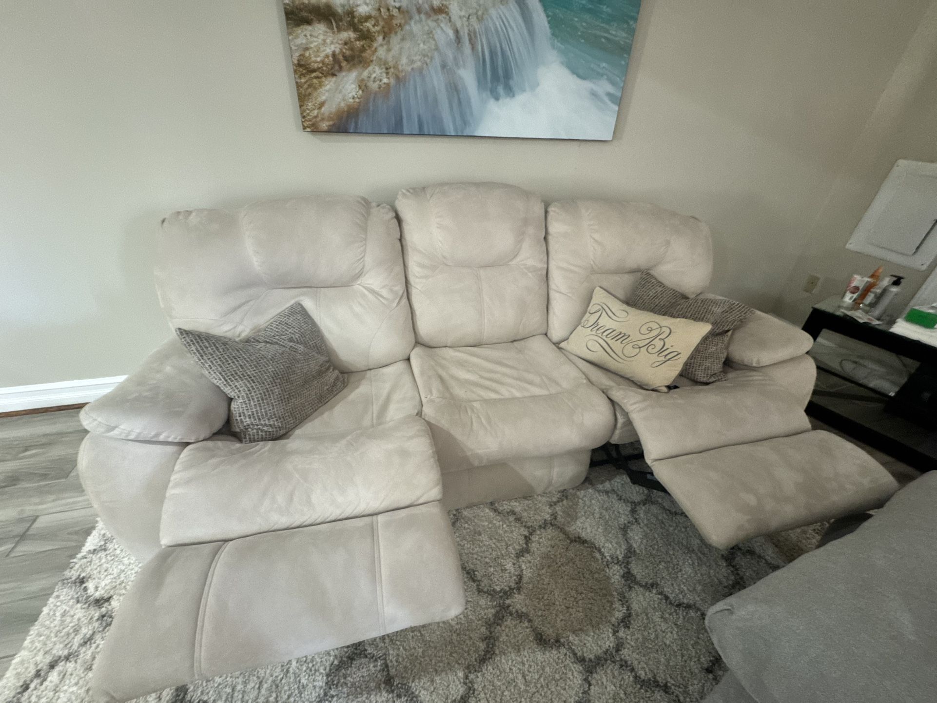 Reclining Sofa & Reclining Chair