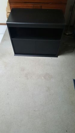 Tv stand/ black cabinet