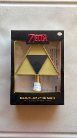 Legend of Zelda Triforce Light-Up Tree Topper