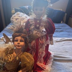 Porcelain Dolls Vintage 