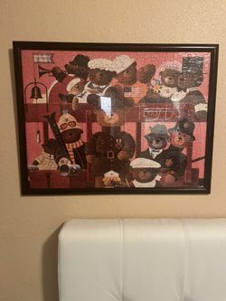 Charles Wysocki Puzzle In Frame