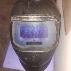 Welding Hood With Bill Forward Hardhat Adapter 