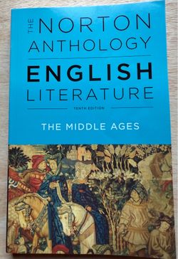 Norton Anthology English Literature - Middle Ages textbook