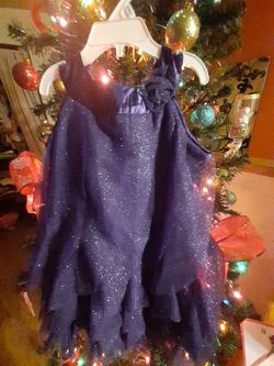 Sparks purple dress