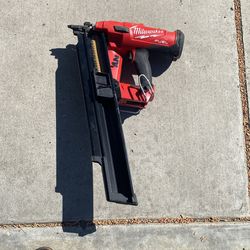 Cordless  Milwaukee framing gun  including just 1 battery