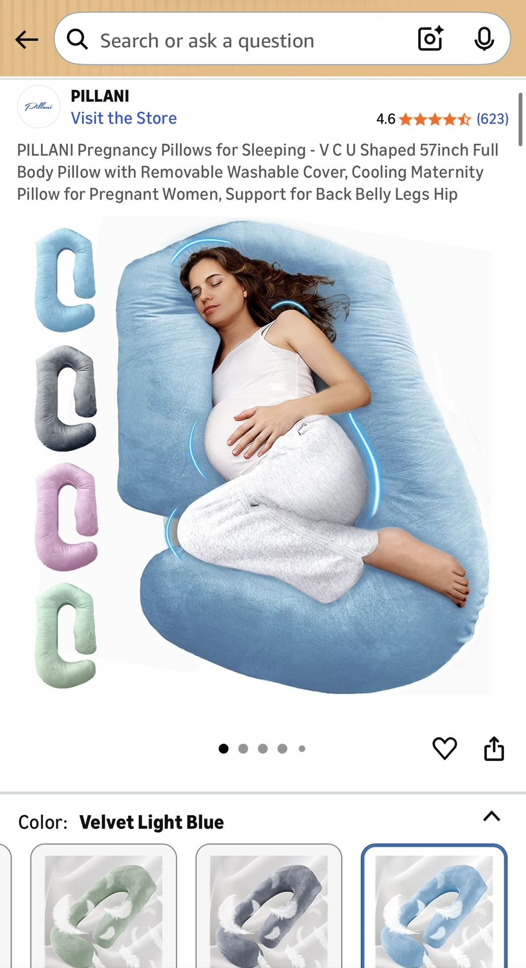 Pregnancy Pillow