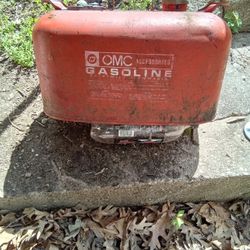 Vintage OMC 6 Gallon Outboard Motor Boat Marine Gas Tank 