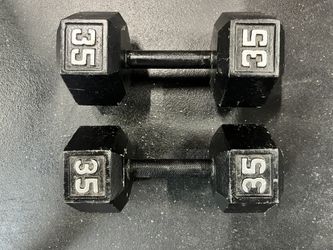 35 Pound Dumbbell Set