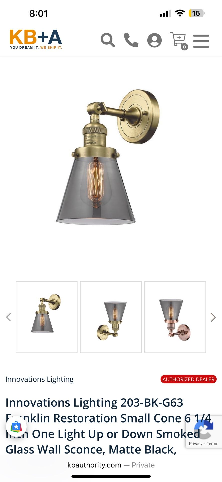 Small Cone Lights