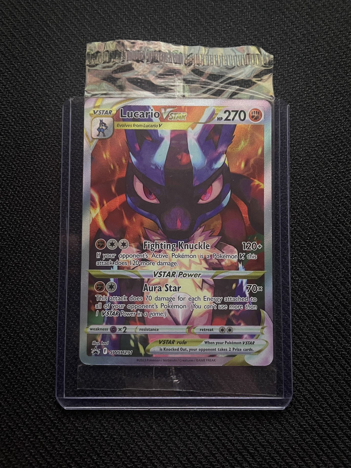 Lucario V Star Promo