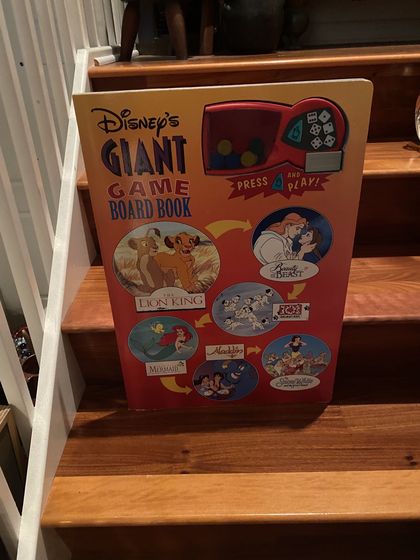 1994 Disney’s GIANT Game Board Book
