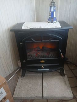 Fire place heater electric
